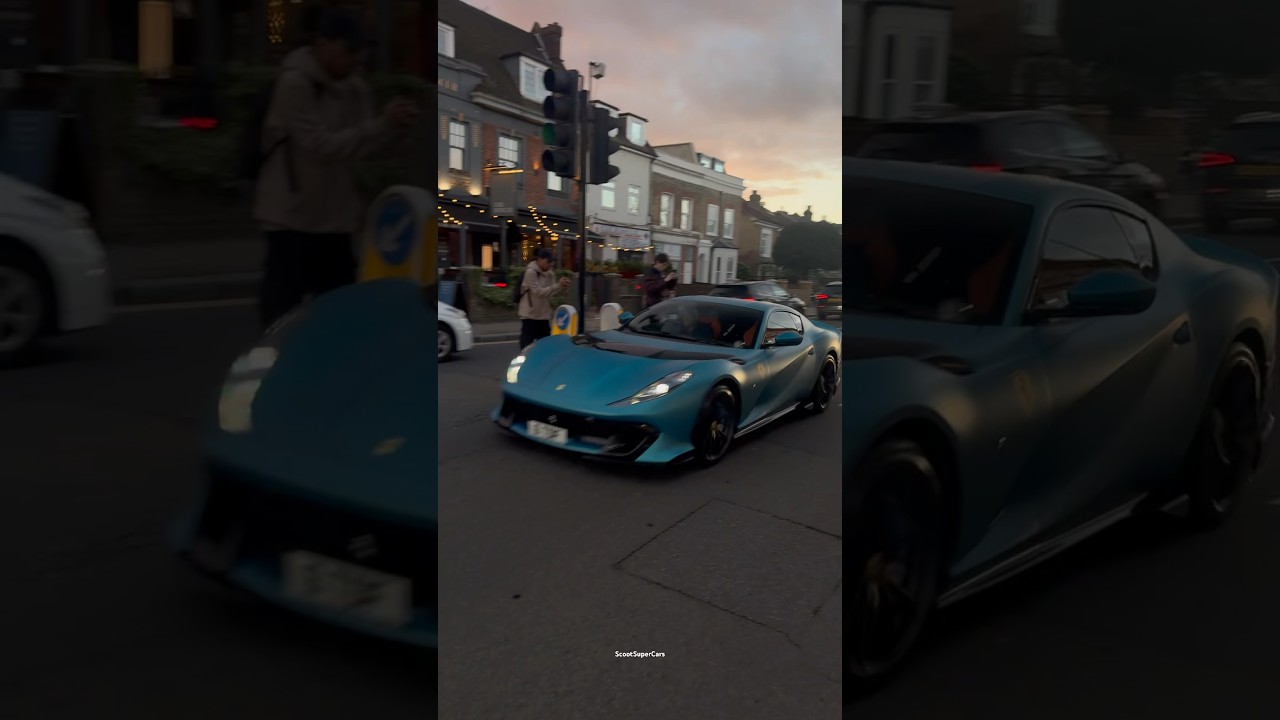 Joe Macari personal £1Million Ferrari 812 Competizione #automobile #supercars #ferrari #joemacari