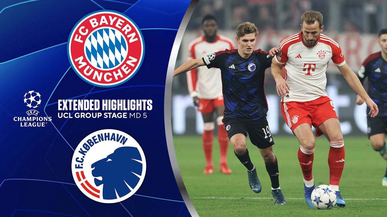 Bayern vs. Copenhagen: Extended Highlights | UCL Group Stage MD 5 | CBS Sports Golazo