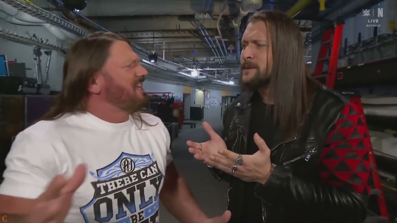 Karrion Kross confronts Aj Styles: Raw, Mar. 3, 2025