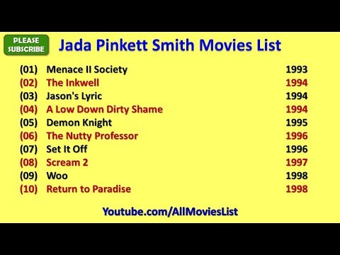 Jada Pinkett Smith Movies List