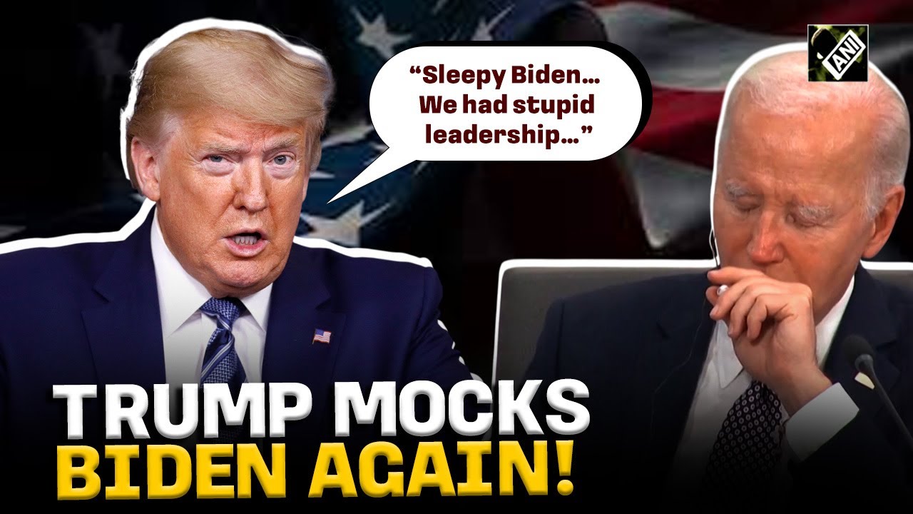 “Presidency of Sleepy Joe Biden…” Donald Trump attacks former US President over financial deficit