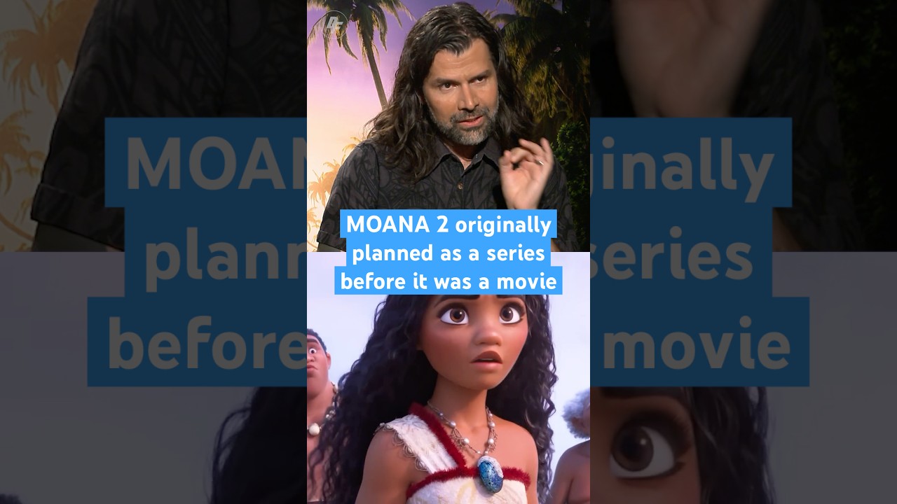 #Moana2 Director David Derrick Jr. explains the differences between the movie vs the Disney+ series