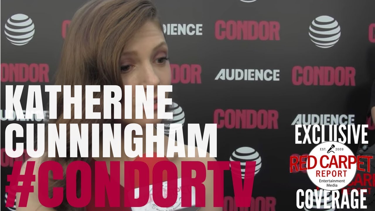 Katherine Cunningham interviewed at premiere of #CondorTV #AUDIENCEnetwork #NowStreaming