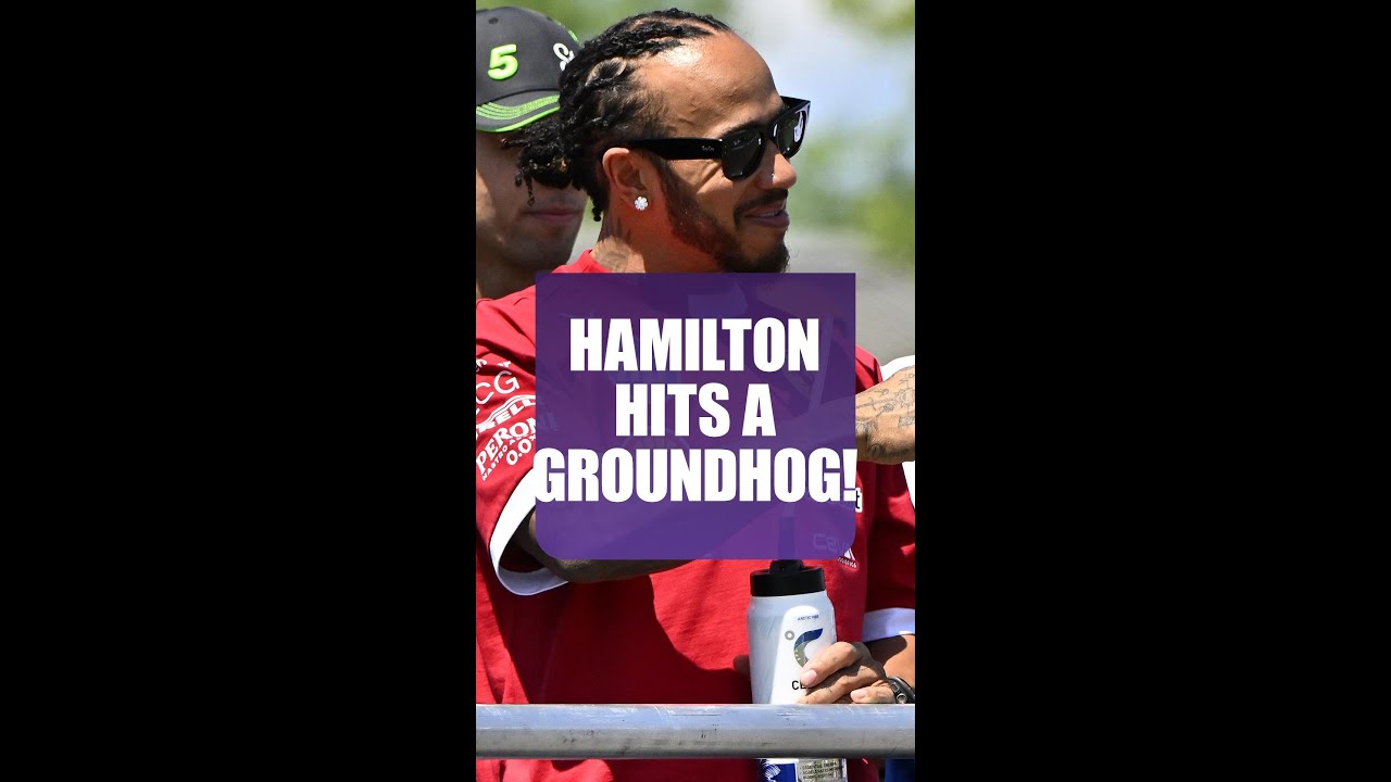 RIP groundhog #lewishamilton #ferrari #f1 #formula1 #canadiangp #shorts