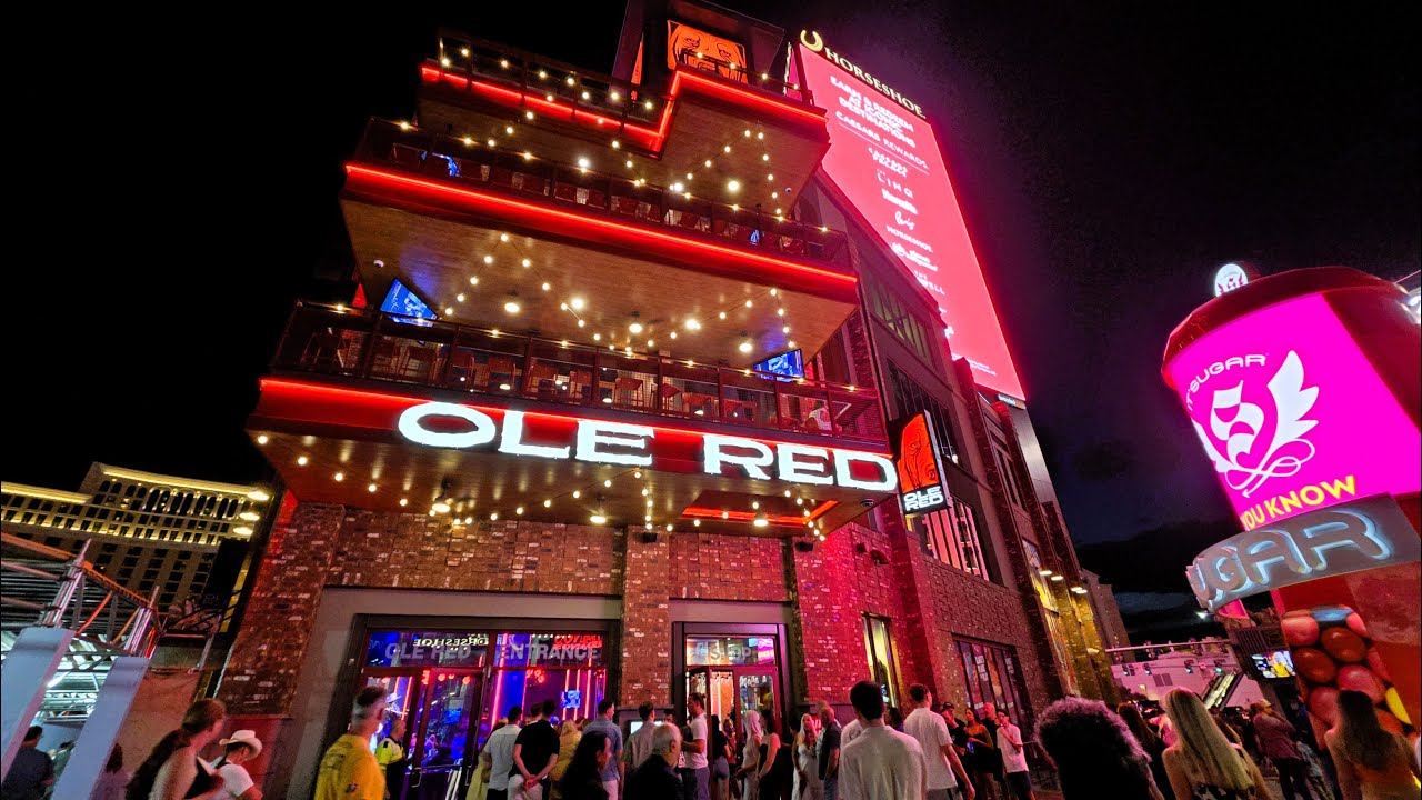 Blake Shelton's Ole Red Las Vegas VIP Experience | Bellagio Fountain Views & Hot New Bar #olered