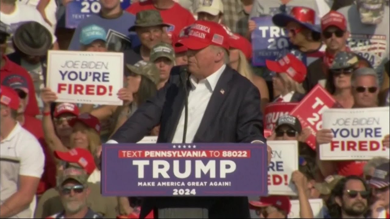 Watch: Donald Trump Shot at Rally in Pennsylvania (raw video)