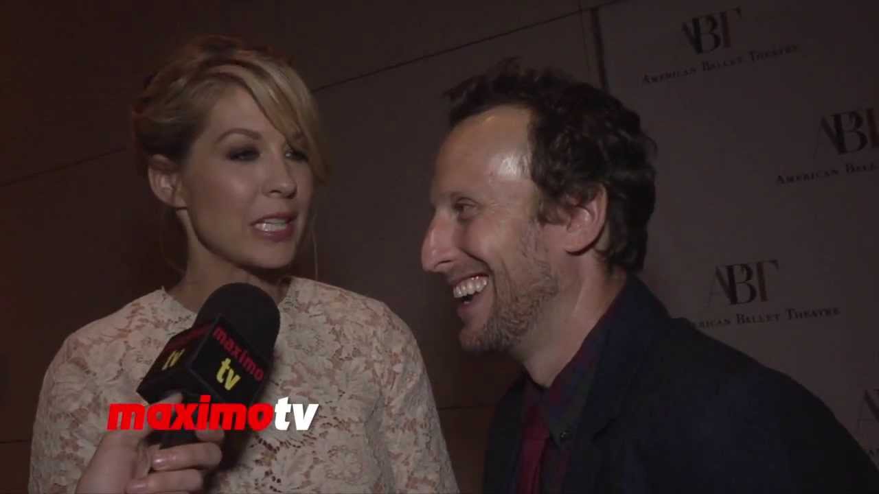 Jenna Elfman & Bodhi Elfman Interview American Ballet Theatre's "Stars Under The Stars" 2013