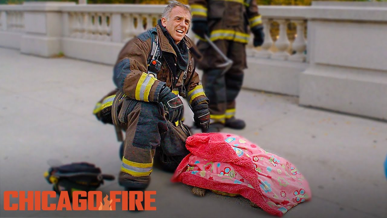 Firefighter Shocked at What They Find Hiding Under a Blanket | Chicago Fire