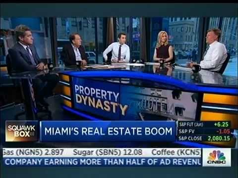 CNBC Squawk Box Interview with Jeffrey Soffer and Richard LeFrak about SoLē Mia