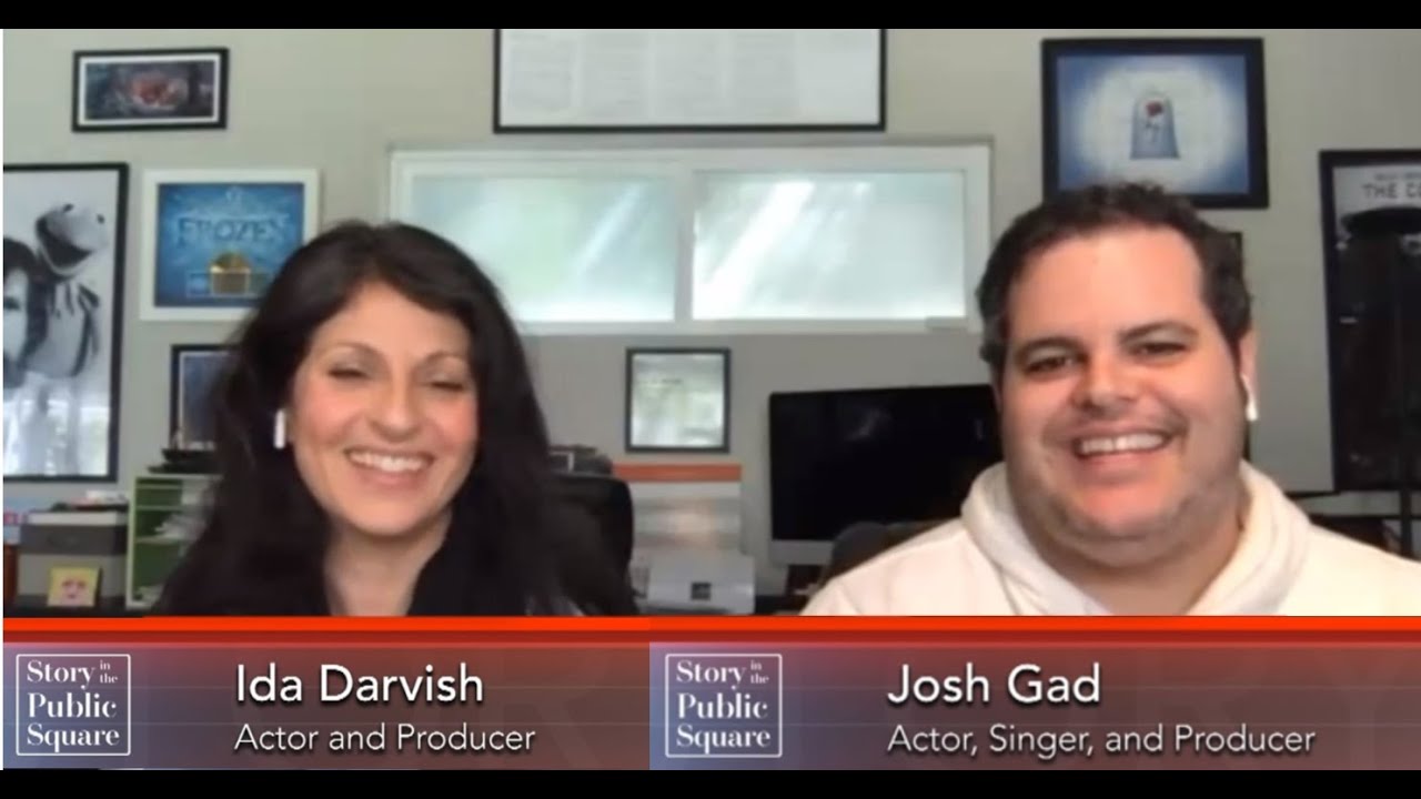 April 26, 2021: Ida Darvish and Josh Gad