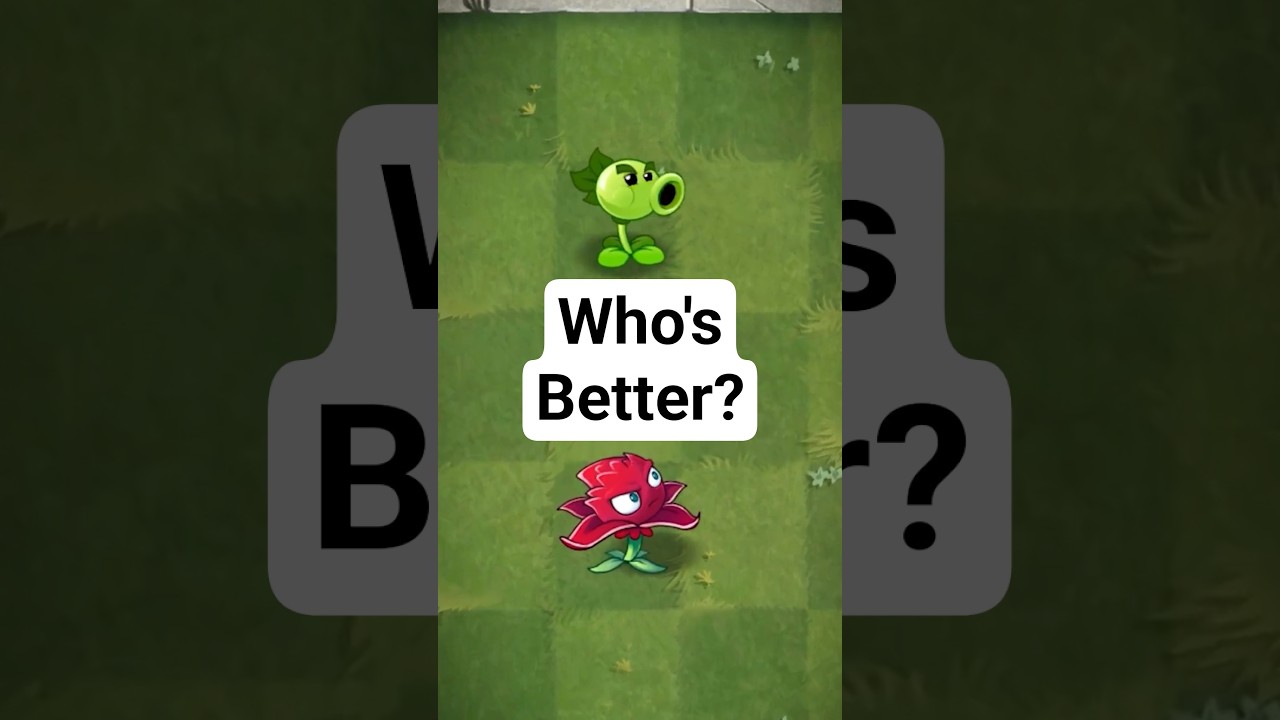 Repeater vs. Red Stinger: Who's Better? #pvz #pvz2 #plantsvszombies