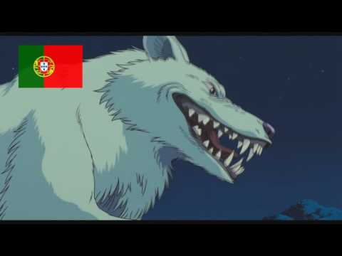 Princess Mononoke - Moro Laughing In 11 Languages