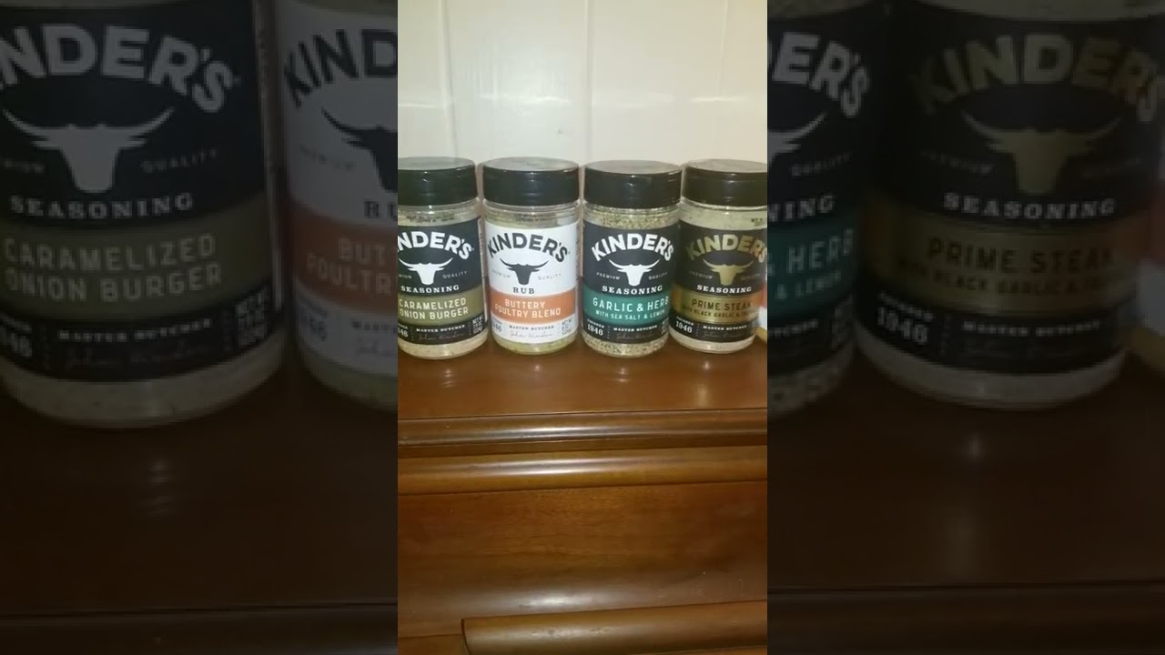 Kinder's Seasonings Pt.2 seasoning #kinders #grill #bbq #steak #chicken #costco