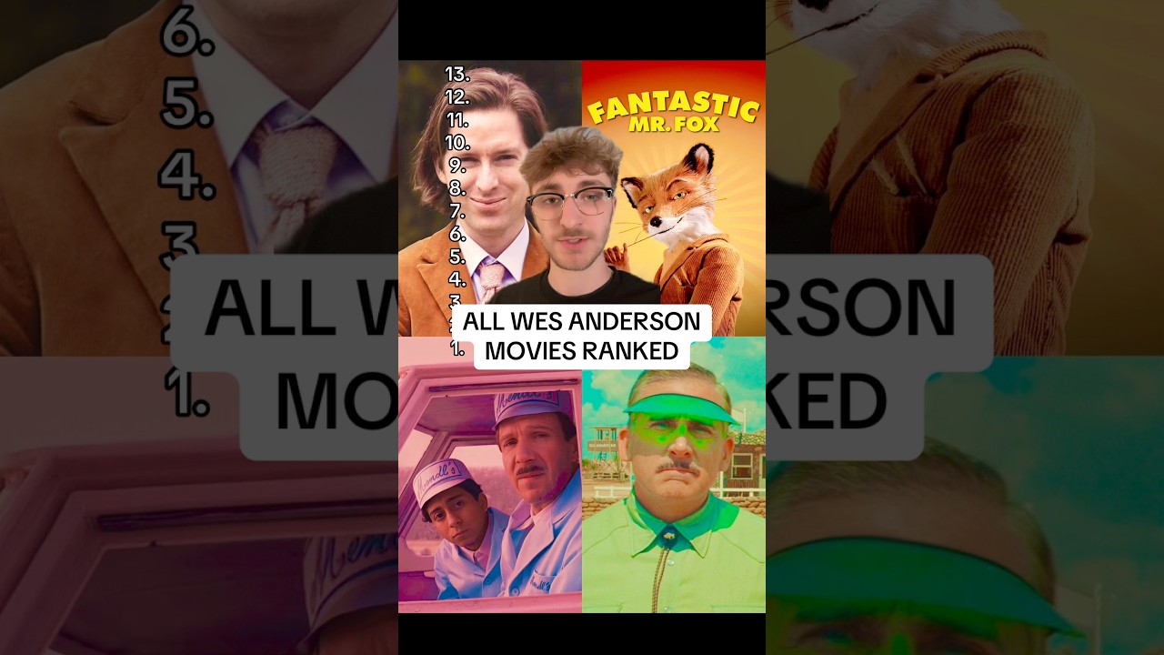 RANKING WES ANDERSON MOVIES (WORST TO BEST)‼️❄️