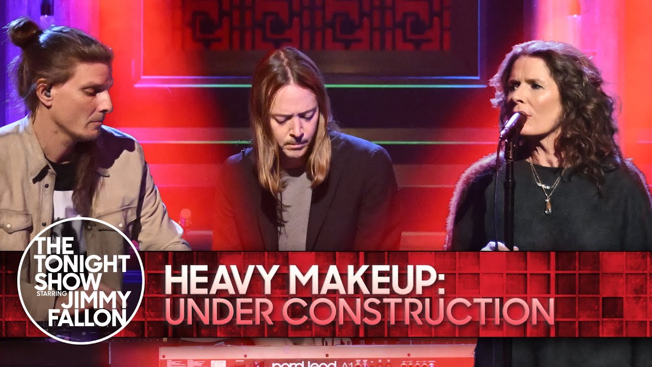 Heavy MakeUp: Under Construction | The Tonight Show Starring Jimmy Fallon