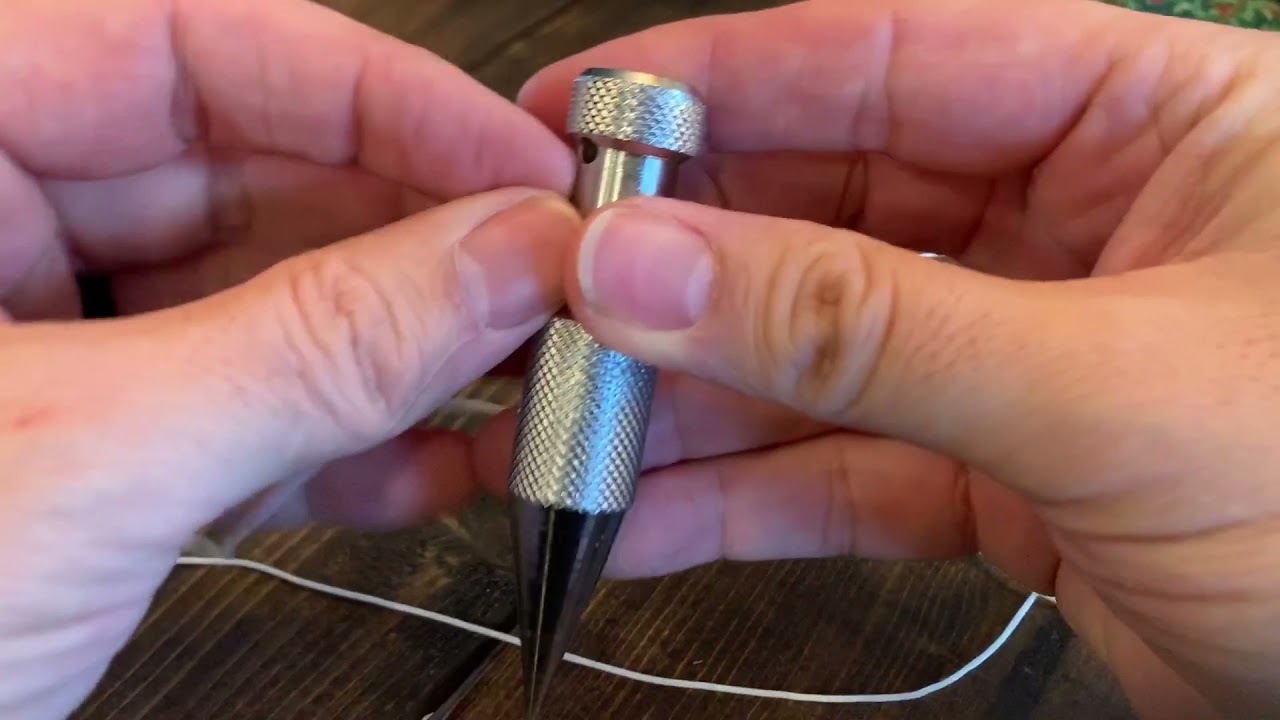 Harbor Freight Plumb Bob, String Installation.