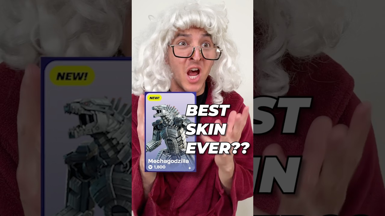 Mechagodzilla Is the Best Skin In Fortnite Yet?!😭😱