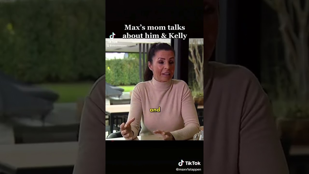 Max Verstappen's Mother Talking About Max And Kelly Piquet #maxverstappen #f1shorts #f1 #kellypiquet