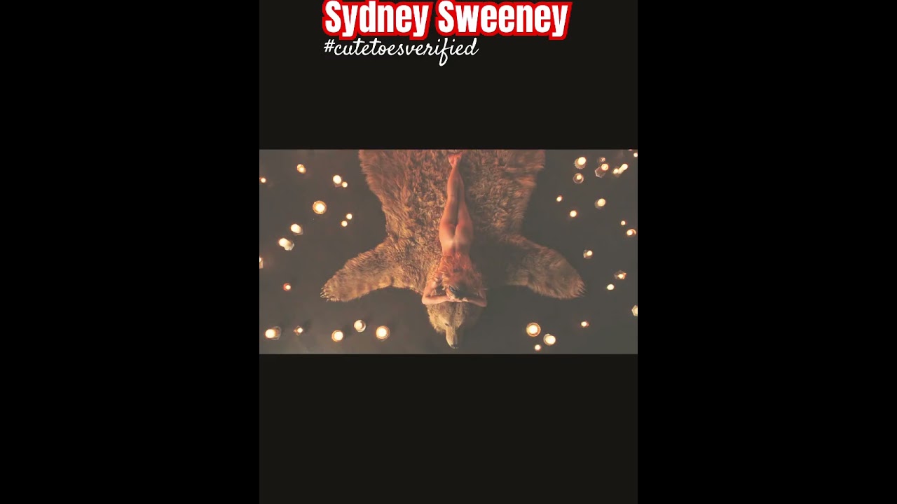 Does Sweeney have the perfect feet? You decide!