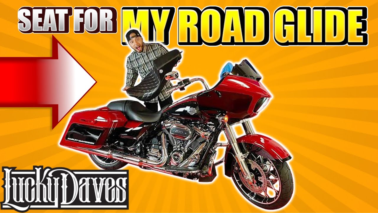 Lucky Dave's Get lucky bagger seat for my Road glide