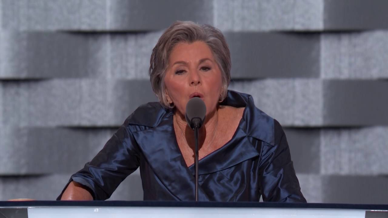 Senator Barbara Boxer at DNC 2016