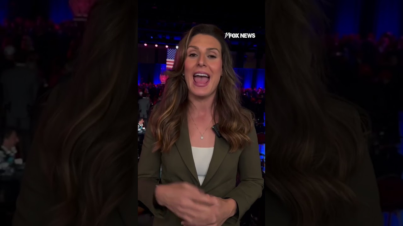 Alexis McAdams reports on the latest from Trump's Election Night headquarters in West Palm Beach