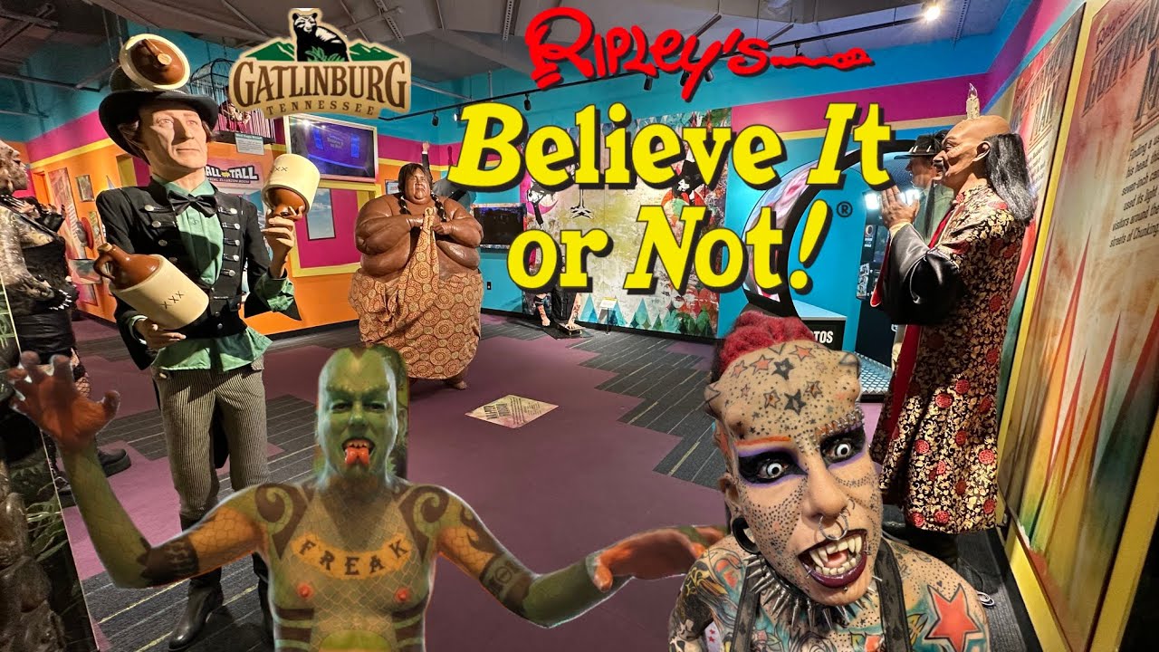 RIPLEY'S BELIEVE IT OR NOT MUSEUM Full Walkthrough Gatlinburg TN (Strange & Bizarre)