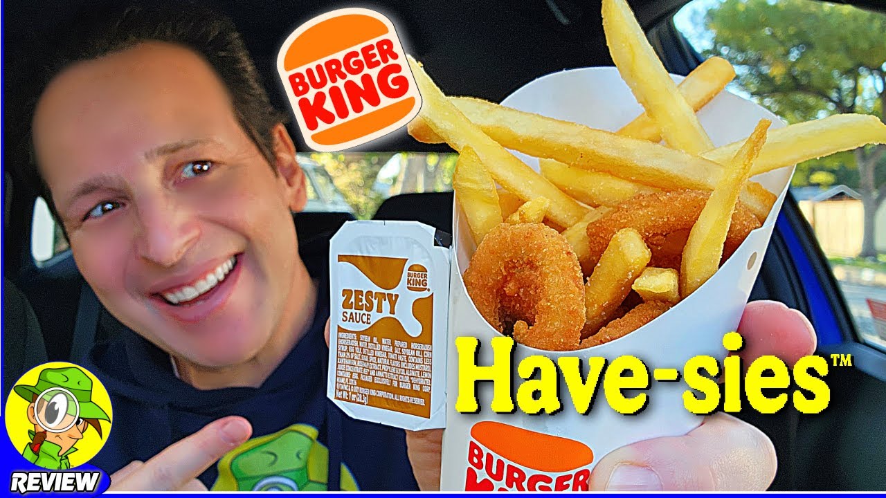 Burger King® HAVE-SIES™ Review 🍔👑🧅⭕🍟 ⎮ Peep THIS Out! 🕵️‍♂️