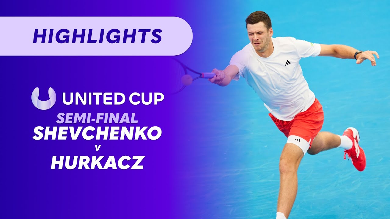Alexander Shevchenko (KAZ) v Hubert Hurkacz (POL) - United Cup Highlights | Wide World of Sports
