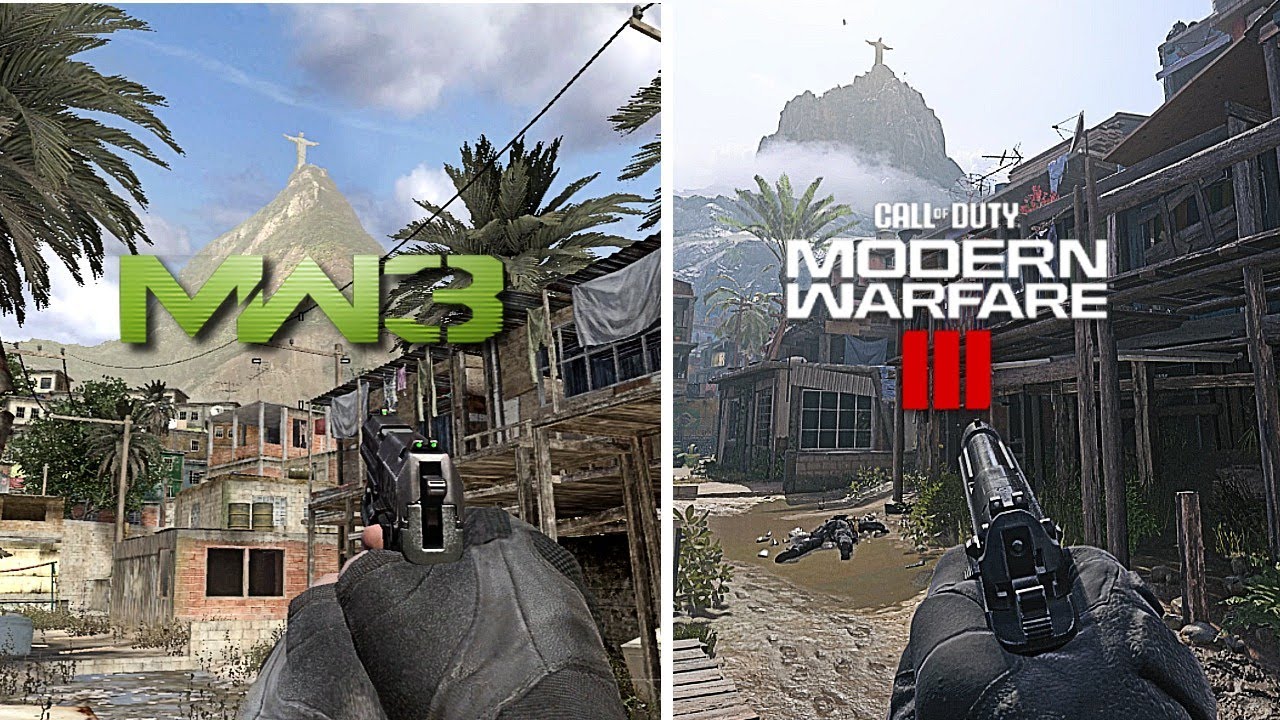 MW3 2011 Vs 2023 Maps Comparison - Call of Duty Modern Warfare 3 (COD 2023)