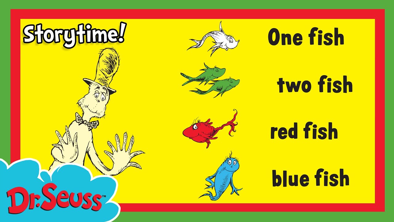 One Fish, Two Fish, Red Fish, Blue Fish | Full Episode | Official Animated Read-Along | Dr. Seuss