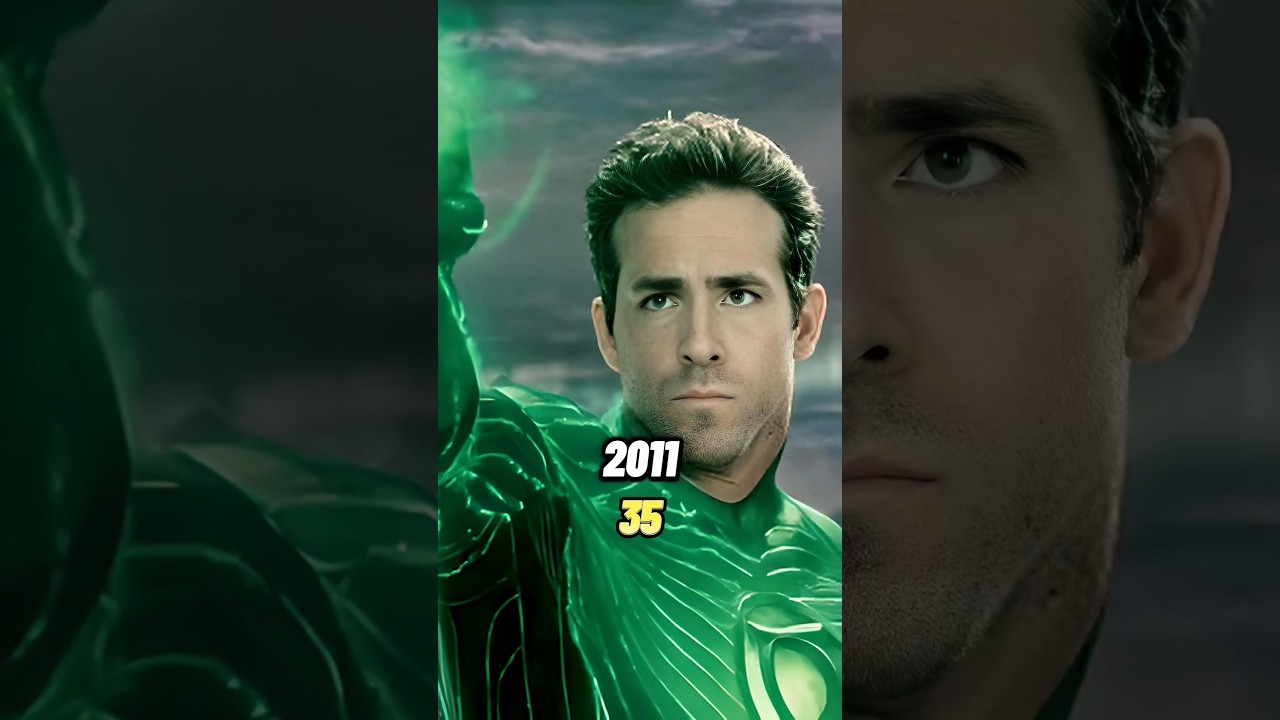 Green Lantern 2011 Cast Then And Now #shorts #change #cast