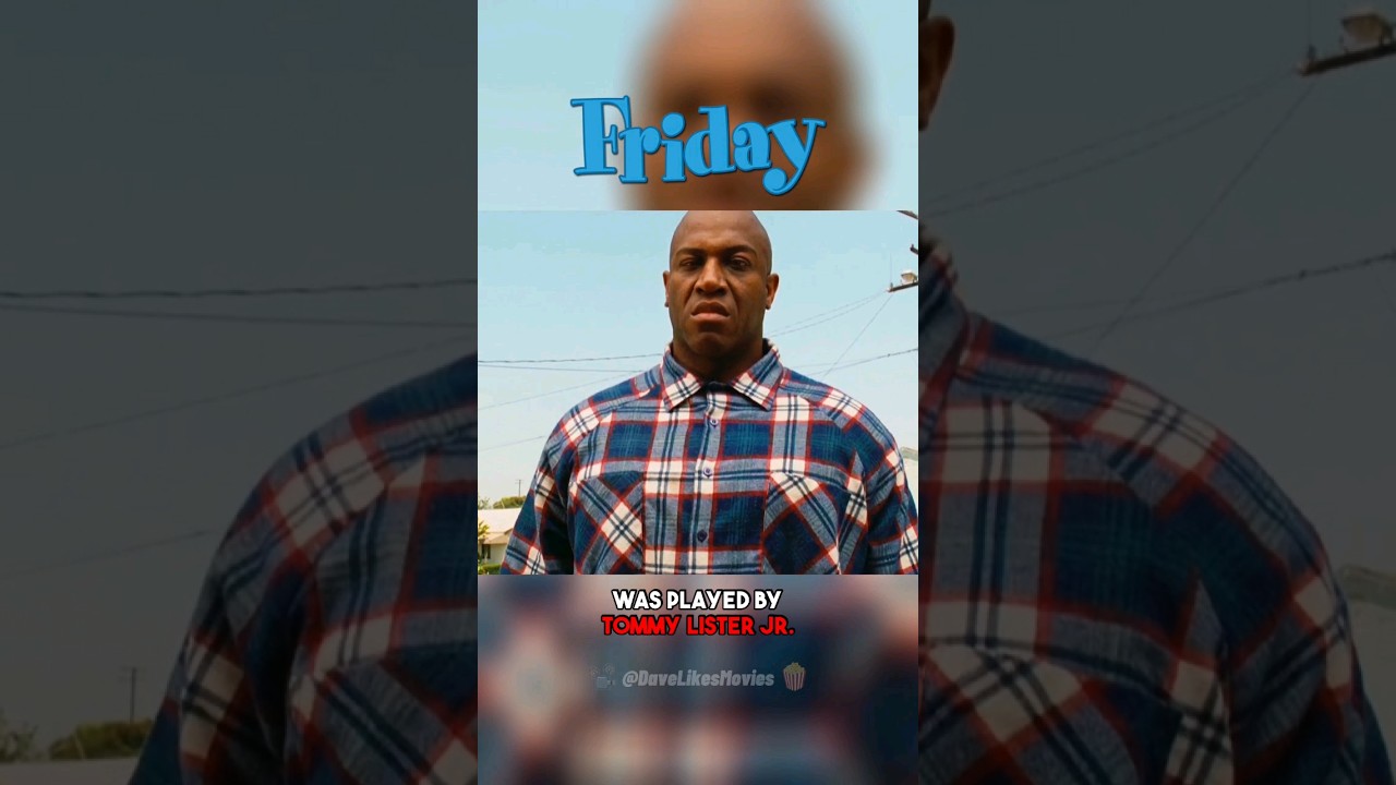 Friday 1995 - Deebo Was Played by Tommy Lister Jr.
