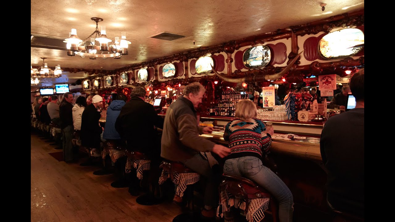 Million Dollar Cowboy Bar Jackson Hole Wyoming USA