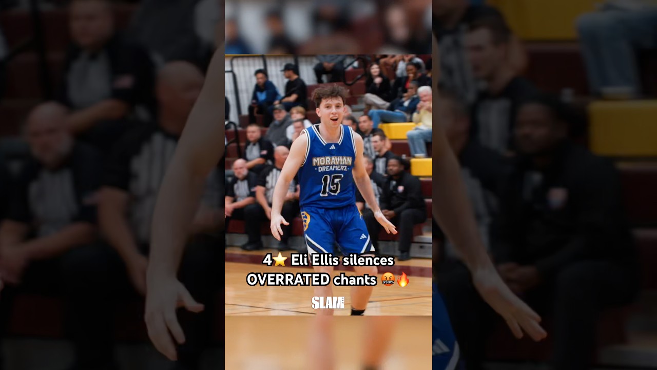 4⭐ South Carolina commit Eli Ellis silenced overrated chants 🤬🔥 #eliellis #basketball #slamhs