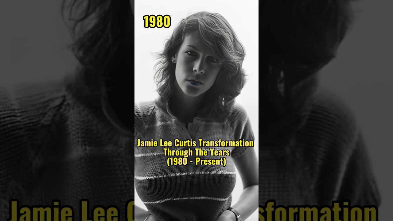 Jamie Lee Curtis Through the Years #celebrity #movie #film #actress #cute #hollywood #shorts
