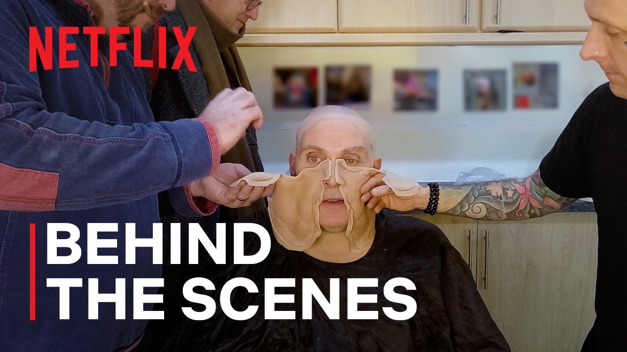 Rufus Sewell transforms into Prince Andrew | Scoop | Netflix