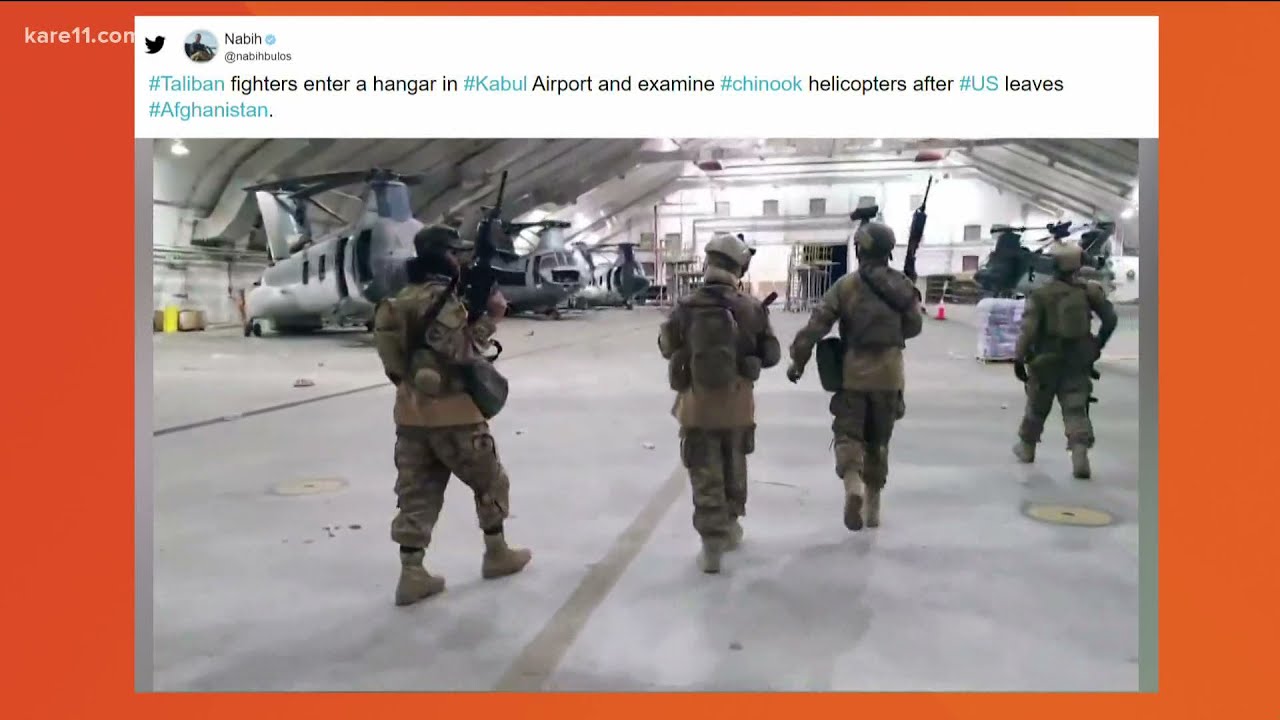 There are now no US troops in Afghanistan for the first time in 20 years
