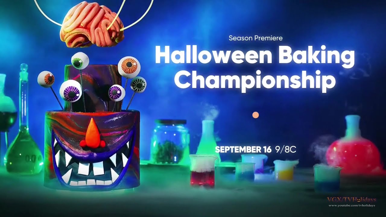 Food Network US Halloween Baking Championship Advert 2024🎃