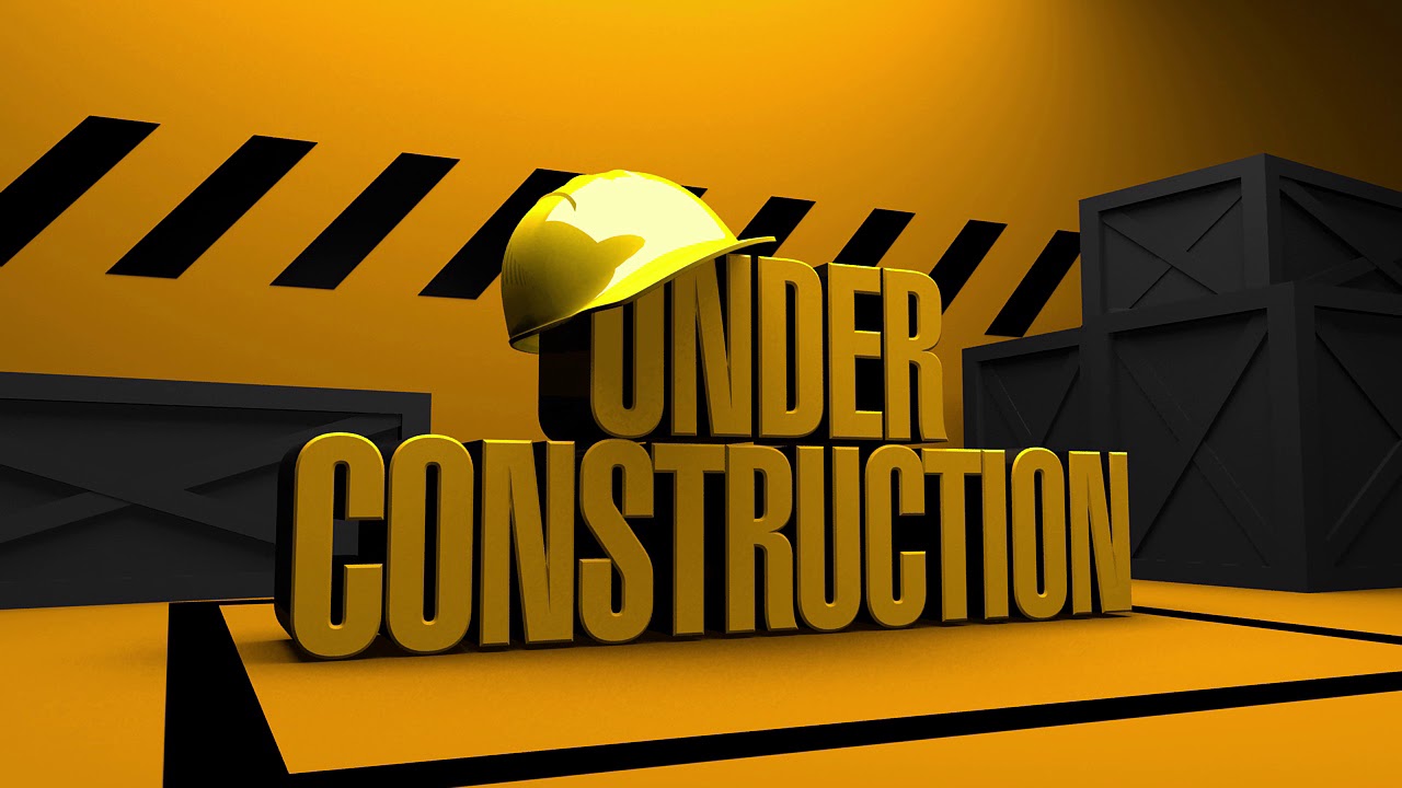 Free Video Background Loop: Under Construction