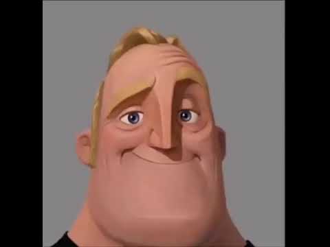 Mr Incredible Becoming Uncanny Meme Template - All Endings (Dark Face)