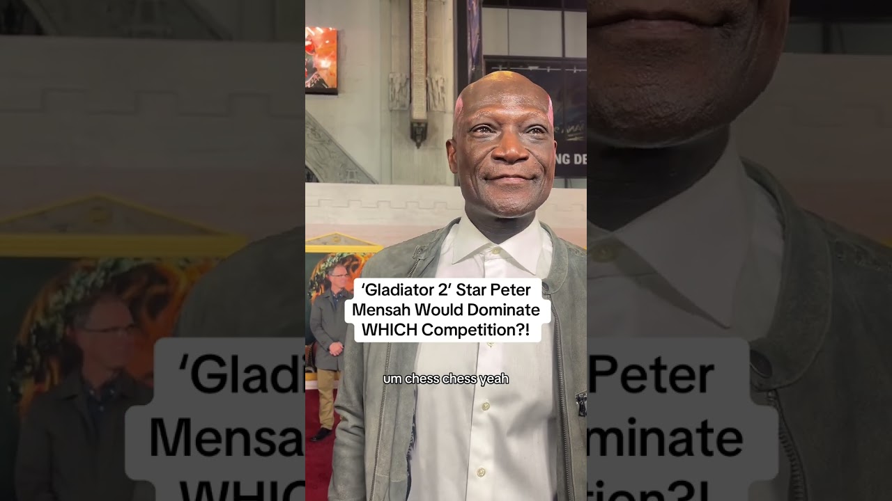 Peter Mensah From 'Gladiator 2' Talks About What Competition He Would Dominate