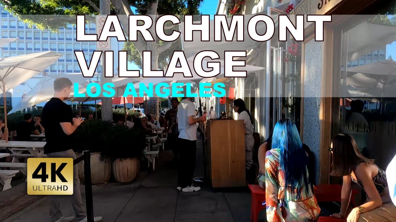 Larchmont Village Walking Tour [4K] Los Angeles, California