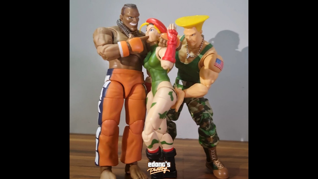 Jada Toys Street Fighter 2 - Guile, Cammy, Dee Jay Jada Toys