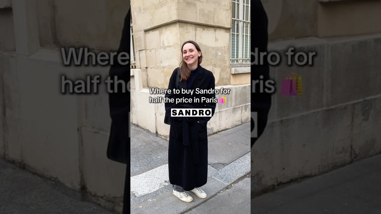 Where to buy Sandro for half the price in Paris 🛍️
