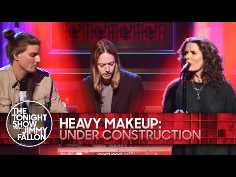 Heavy MakeUp: Under Construction | The Tonight Show Starring Jimmy Fallon