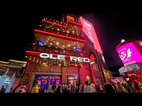 Blake Shelton's Ole Red Las Vegas VIP Experience | Bellagio Fountain Views & Hot New Bar #olered