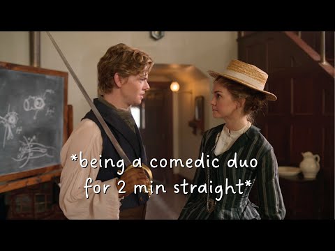 jack & belle being a comedic duo for 2 minutes straight