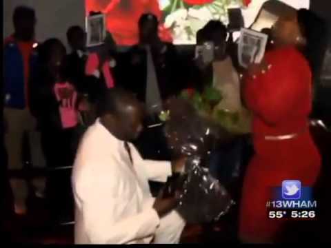 Surprise proposal at AMC Webster