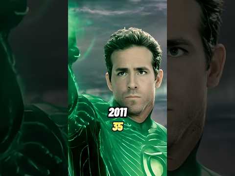 Green Lantern 2011 Cast Then And Now #shorts #change #cast